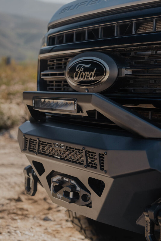 Ford Super Duty F-350 Front Bumper - DV8 Offroad - Spec Series - Black - `17-`22